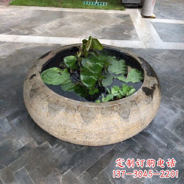 郑州经典古典仿古石雕鱼缸