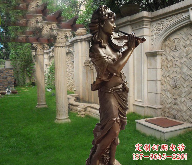 郑州玻璃钢女人雕塑