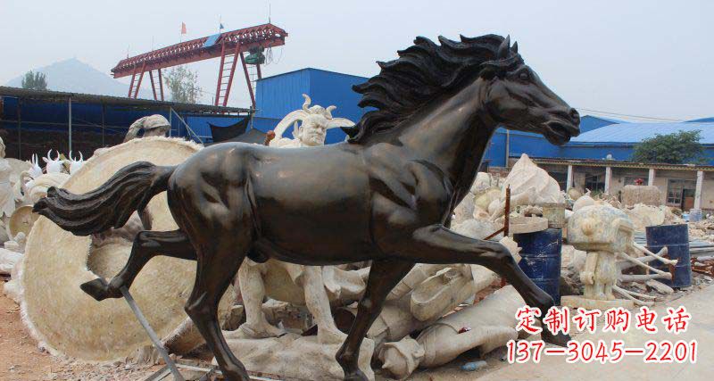 郑州玻璃钢动物雕塑——精致而又充满动感