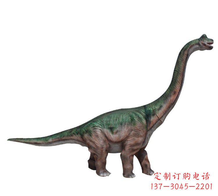 郑州玻璃钢仿真恐龙腕龙雕塑