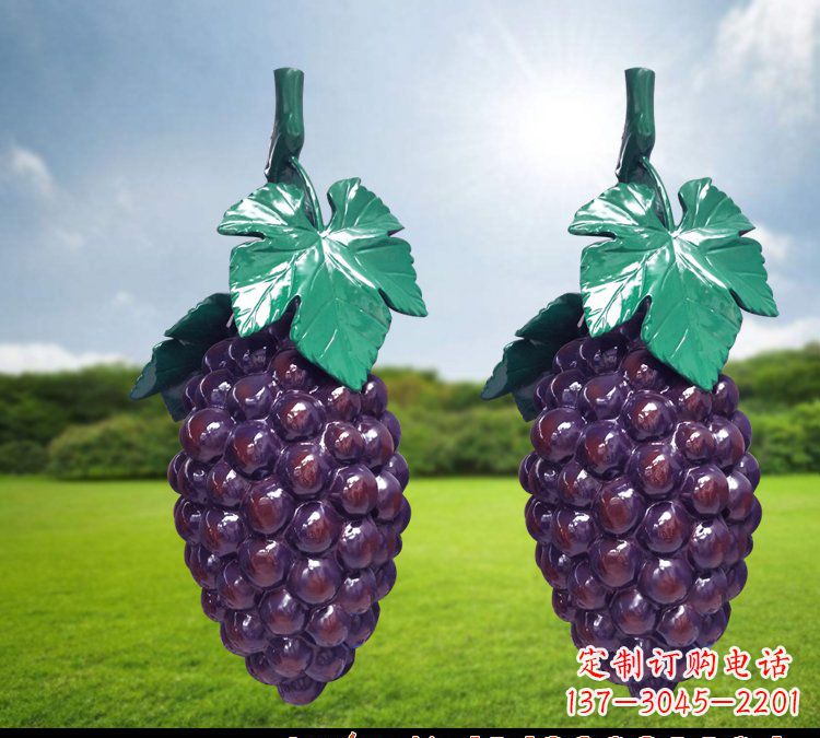 郑州玻璃钢水果雕塑创造出一个美丽的世界