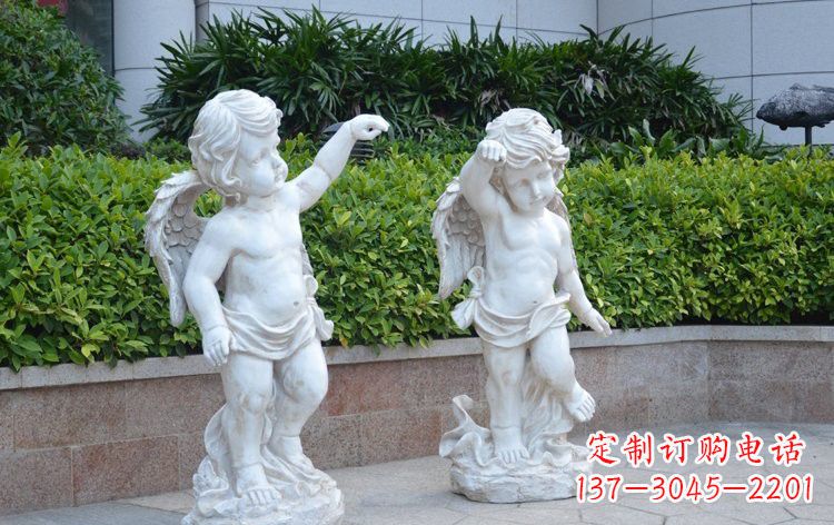 郑州玻璃钢天使雕塑精美绝伦