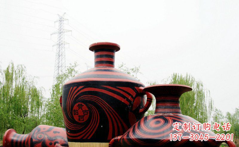 郑州不锈钢彩色花盆雕塑让空间更加精致