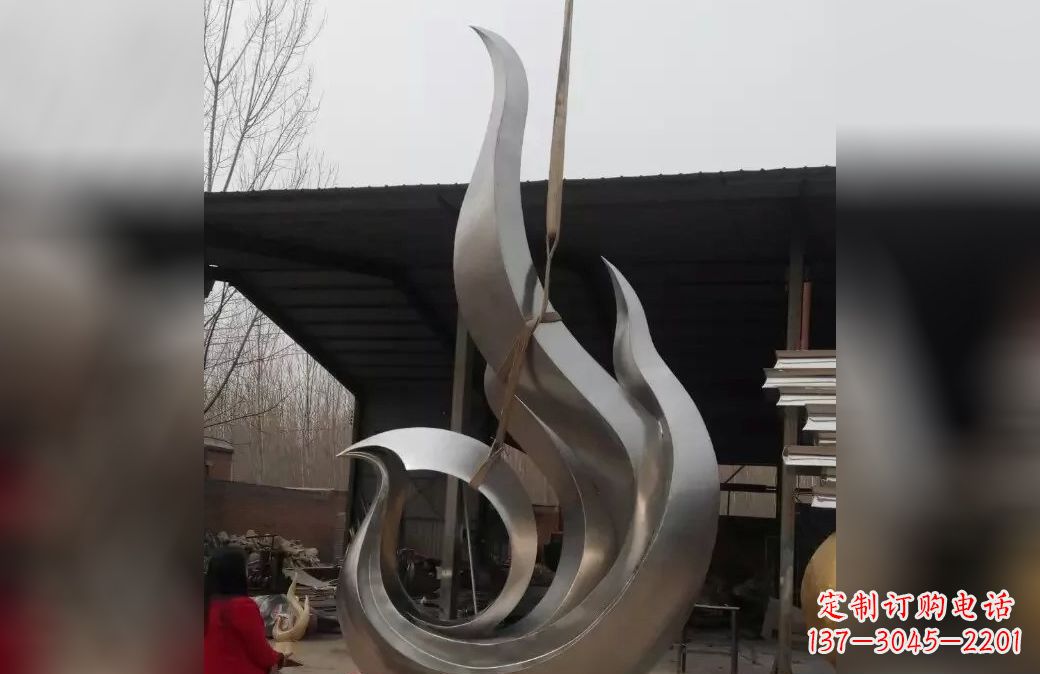 郑州精美不锈钢凤凰雕塑