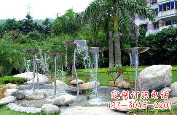郑州不锈钢喷泉雕塑艺术之美