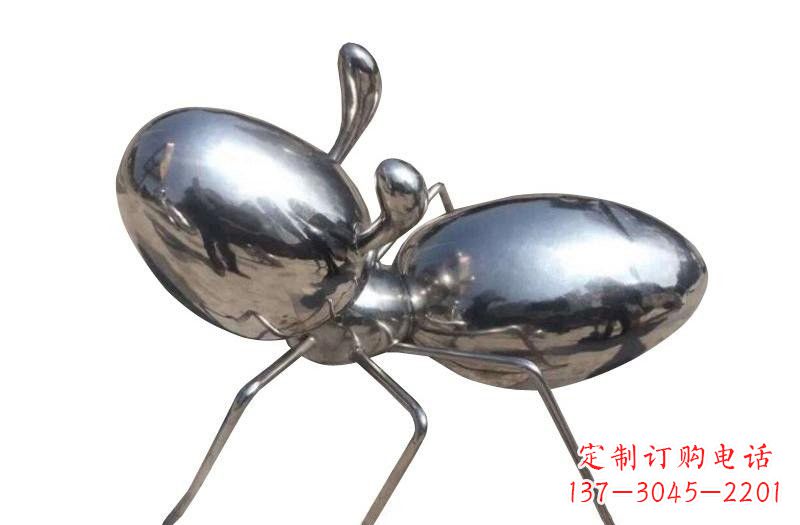 郑州不锈钢抽象蚂蚁雕塑