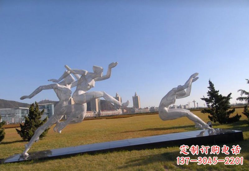 郑州不锈钢运动员雕塑