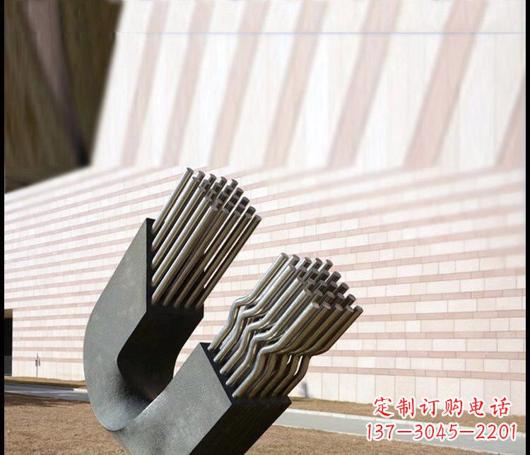 郑州不锈钢磁铁雕塑，给景观带来无限魅力