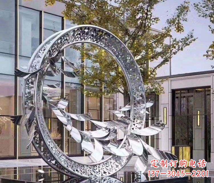 郑州大雁雕塑象征着永恒的美丽