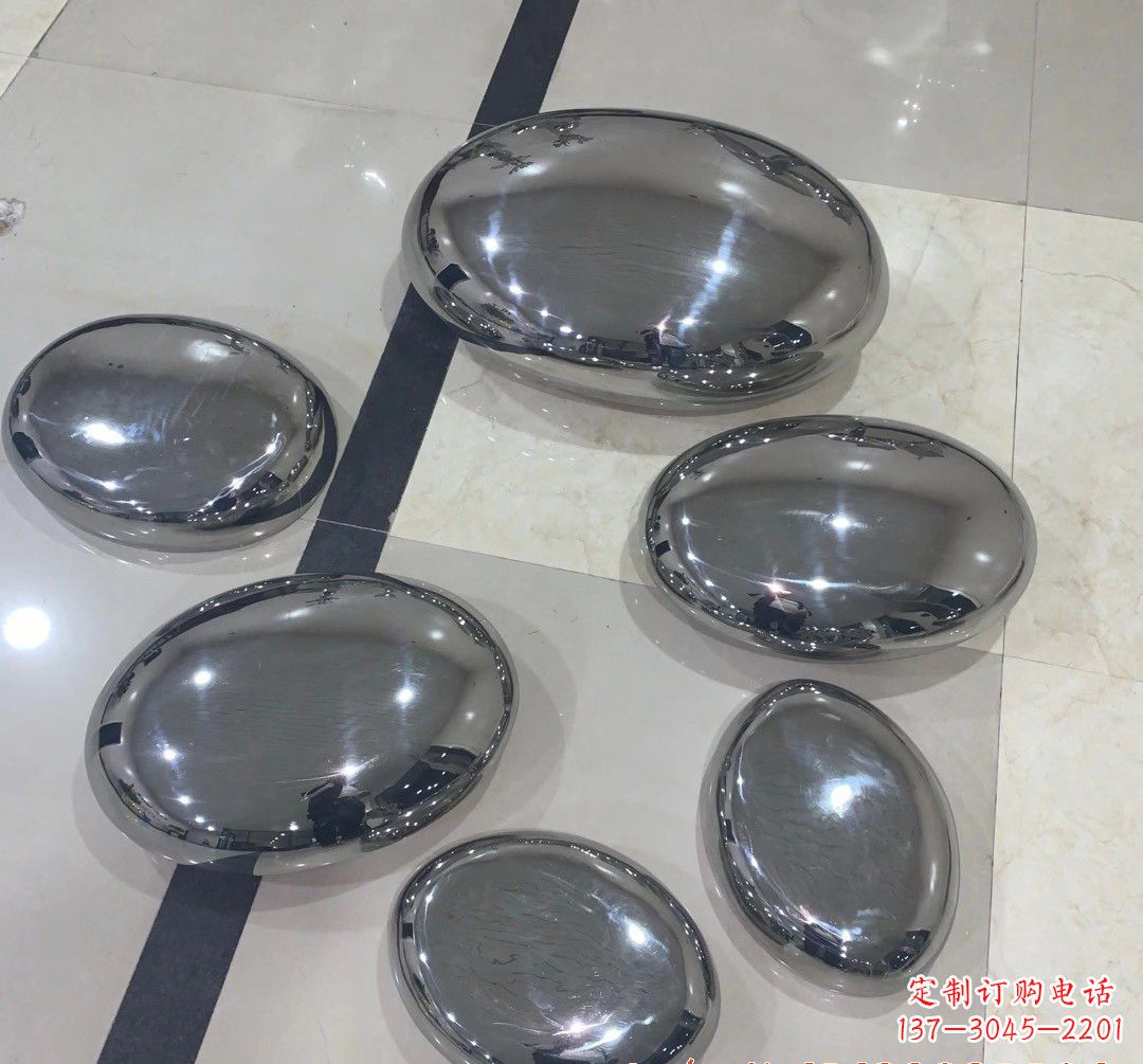 郑州不锈钢鹅卵石雕塑精美的艺术瑰宝