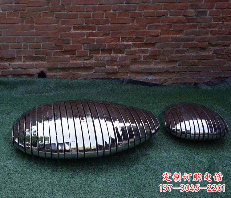 郑州不锈钢鹅卵石雕塑魅力无穷
