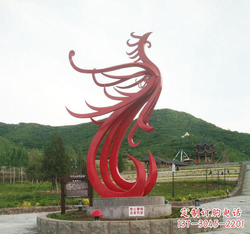 郑州不锈钢凤凰展现古老文明的传承