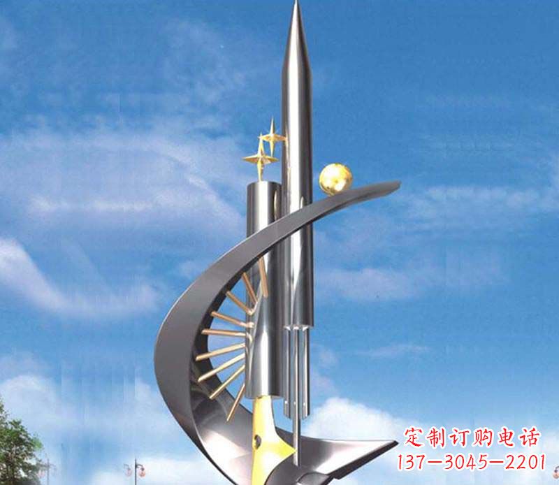 郑州不锈钢笔雕塑艺术与精美的完美结合
