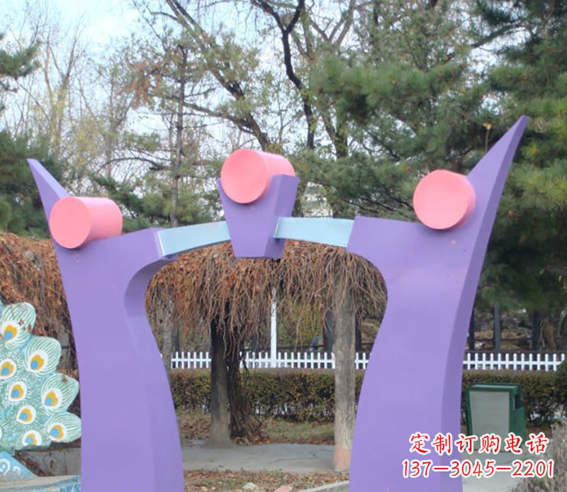 郑州不锈钢拱门雕塑精美艺术品
