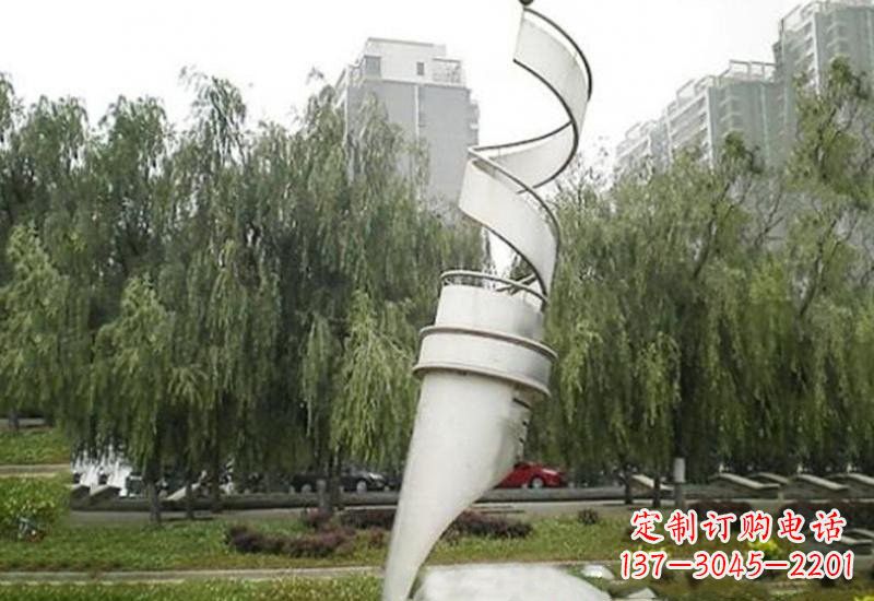 郑州不锈钢钢笔雕塑——精致的艺术构筑