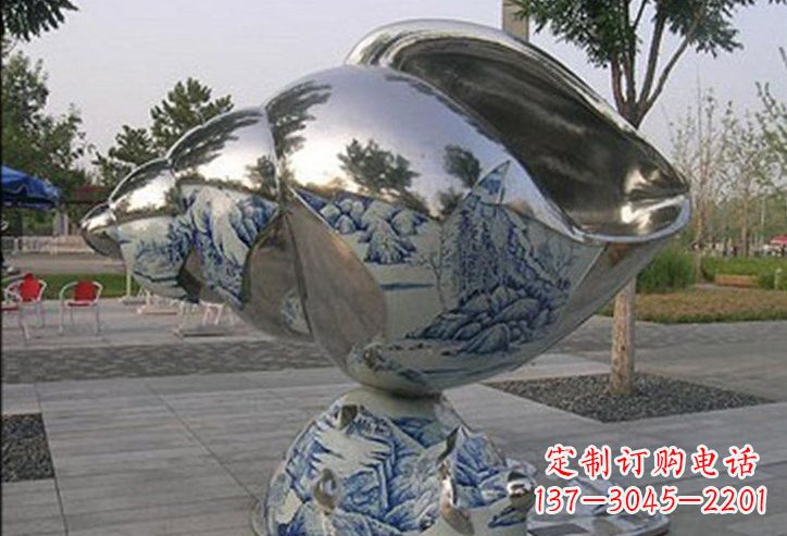 郑州不锈钢海螺雕塑艺术的精美结晶