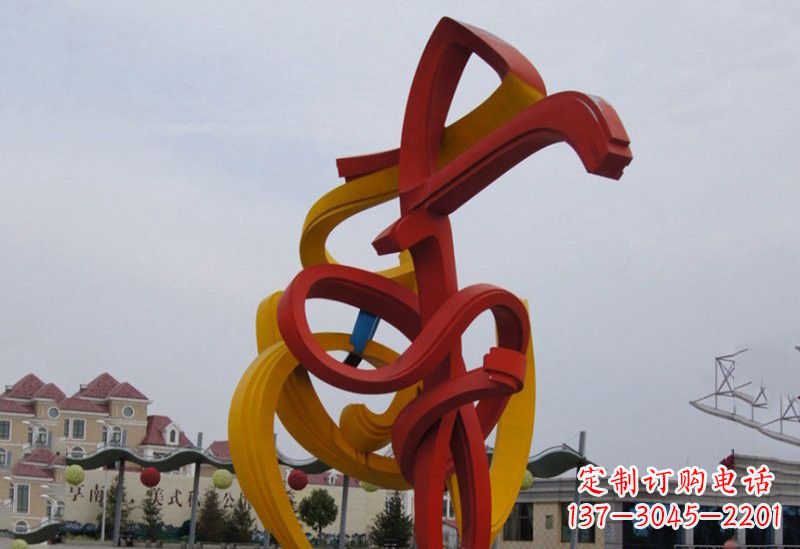 郑州不锈钢音符雕塑美妙的视觉音乐