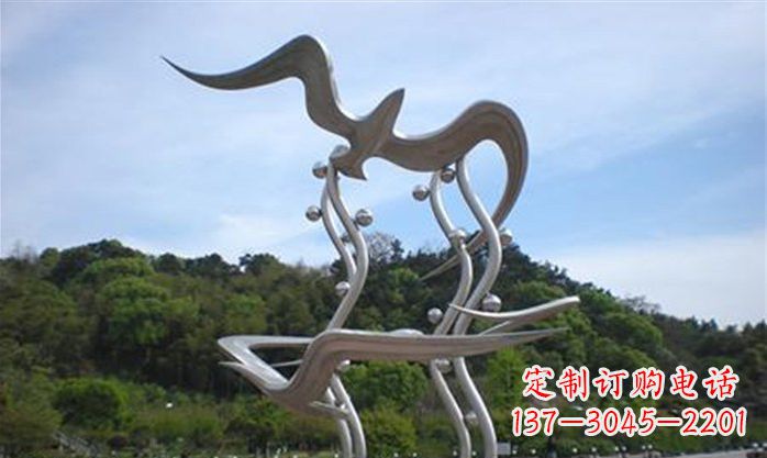 郑州海鸥雕塑传递自然之美