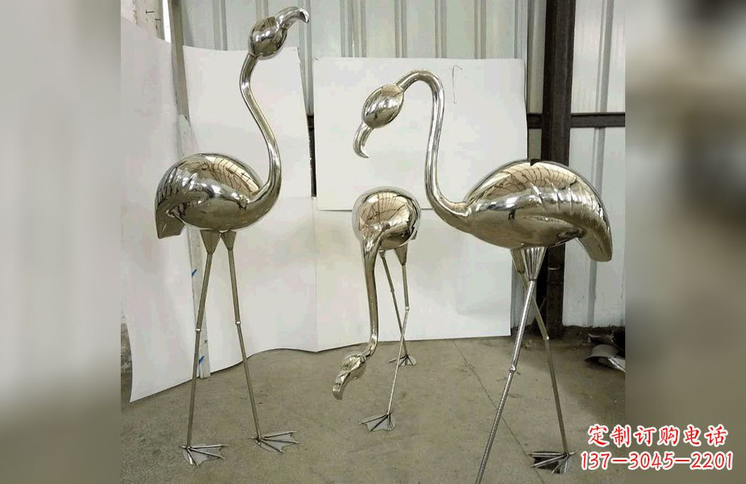 郑州不锈钢火烈鸟——雕塑之美