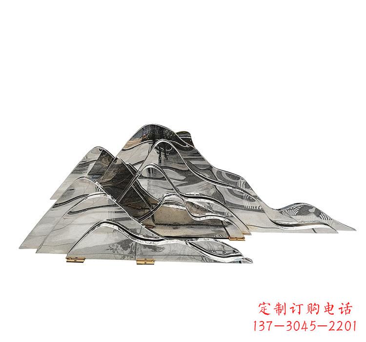 郑州不锈钢假山雕塑艺术与自然的完美结合