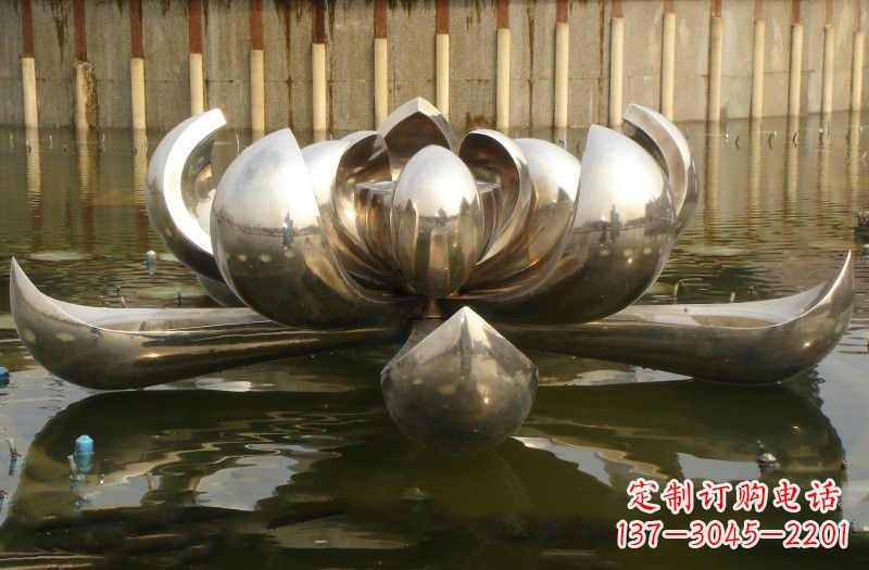 郑州不锈钢莲花喷泉雕塑艺术精品的传承