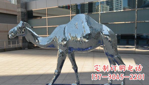 郑州不锈钢骆驼雕塑一种充满浪漫情怀的艺术品