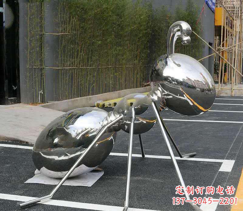 郑州不锈钢蚂蚁雕塑——艺术的融合