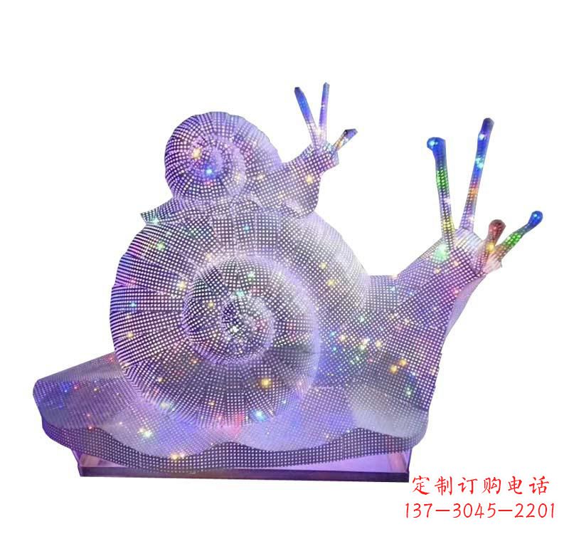 郑州不锈钢蜗牛雕塑一件精美的艺术品