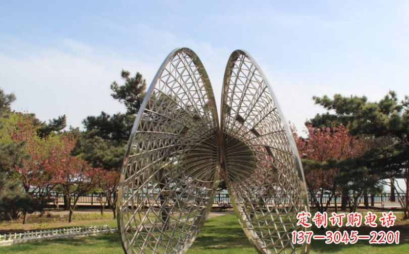 郑州扇贝雕塑给公园带来清新之美