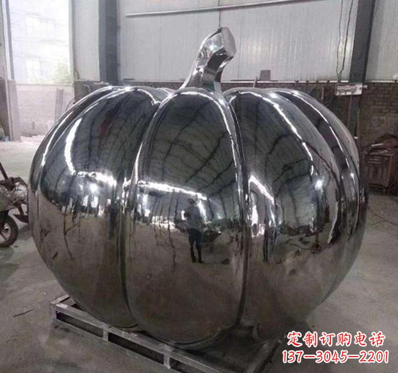 郑州不锈钢蔬菜雕塑——精美而经典