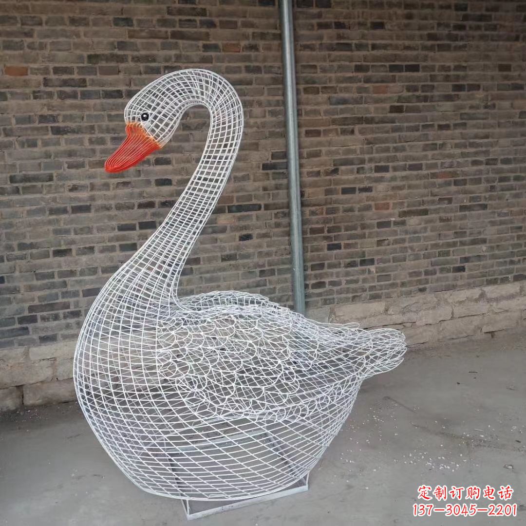 郑州精致的不锈钢天鹅雕塑