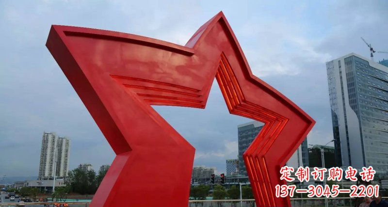 郑州不锈钢拱门雕塑——表达浓浓城市情怀