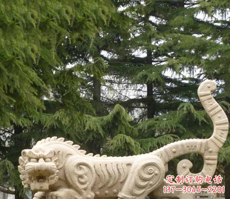 郑州抽象老虎石雕