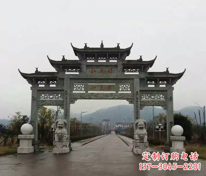 郑州牌坊石雕传承民间文化