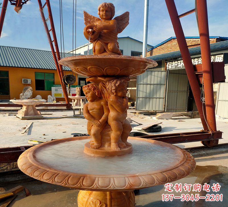 郑州大理石风水球雕塑传承古老文化
