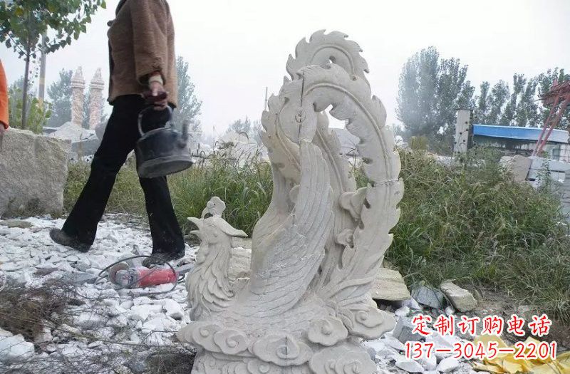 郑州凤凰雕塑传承瑰丽的古老文化