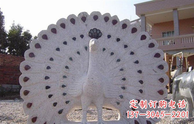 郑州精美绝伦的孔雀石雕塑