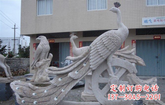 郑州大理石孔雀石雕塑