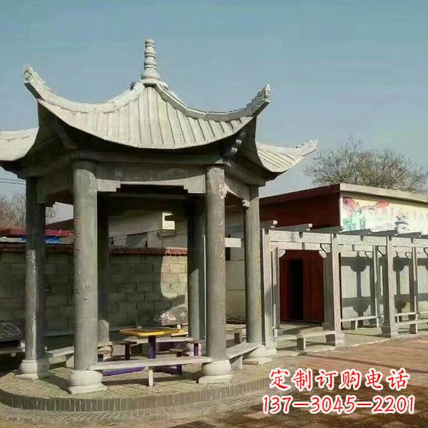 郑州大理石凉亭庭院亭子