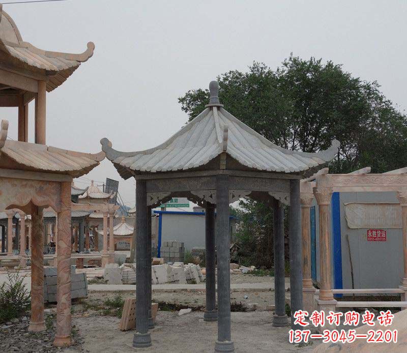 郑州大理石凉亭精美石雕