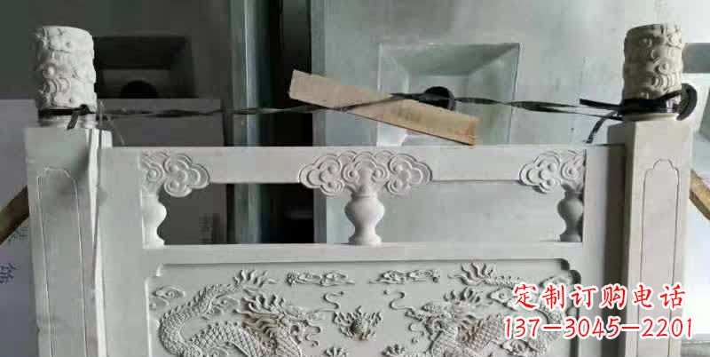 郑州大理石龙浮雕栏板雕塑