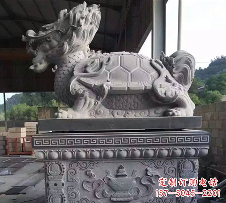 郑州中领雕塑 | 手工制作大理石龙雕塑