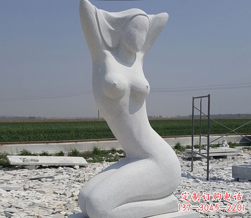 郑州优雅大理石美女雕塑