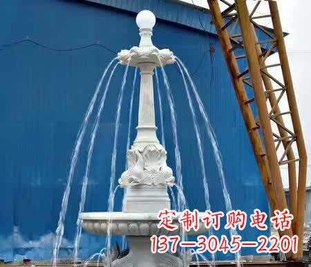 郑州精致大理石喷泉雕塑