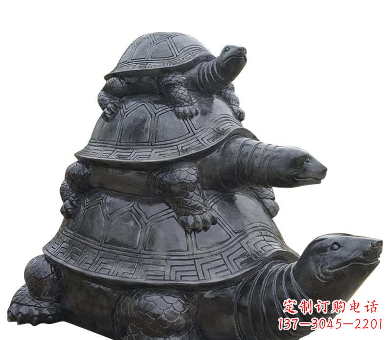 郑州高品质大理石乌龟母子石雕