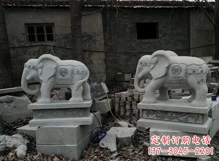 郑州精美大象雕塑,传承经典之美