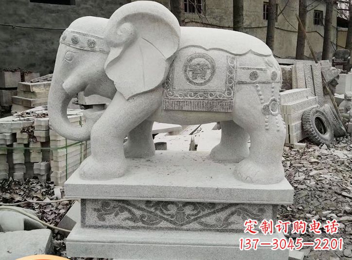 郑州大象石雕壁画