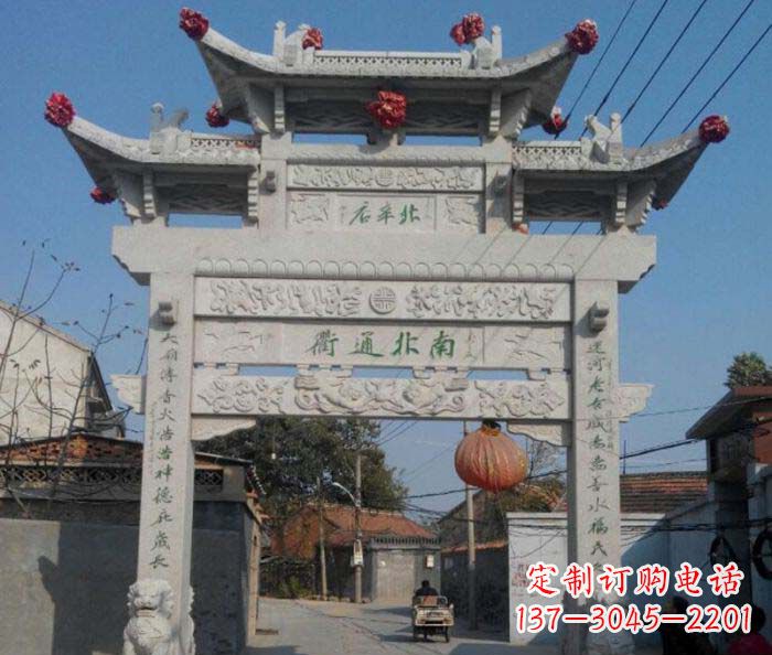 郑州优质大理石牌坊雕塑