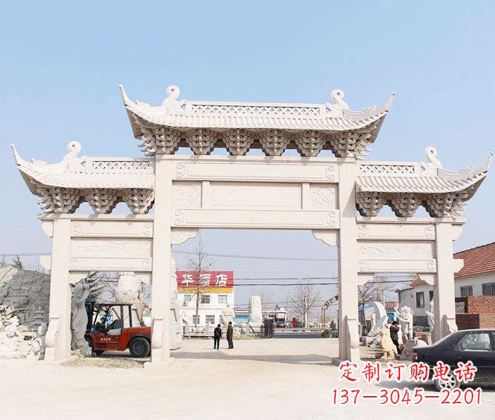 郑州精美牌坊雕塑