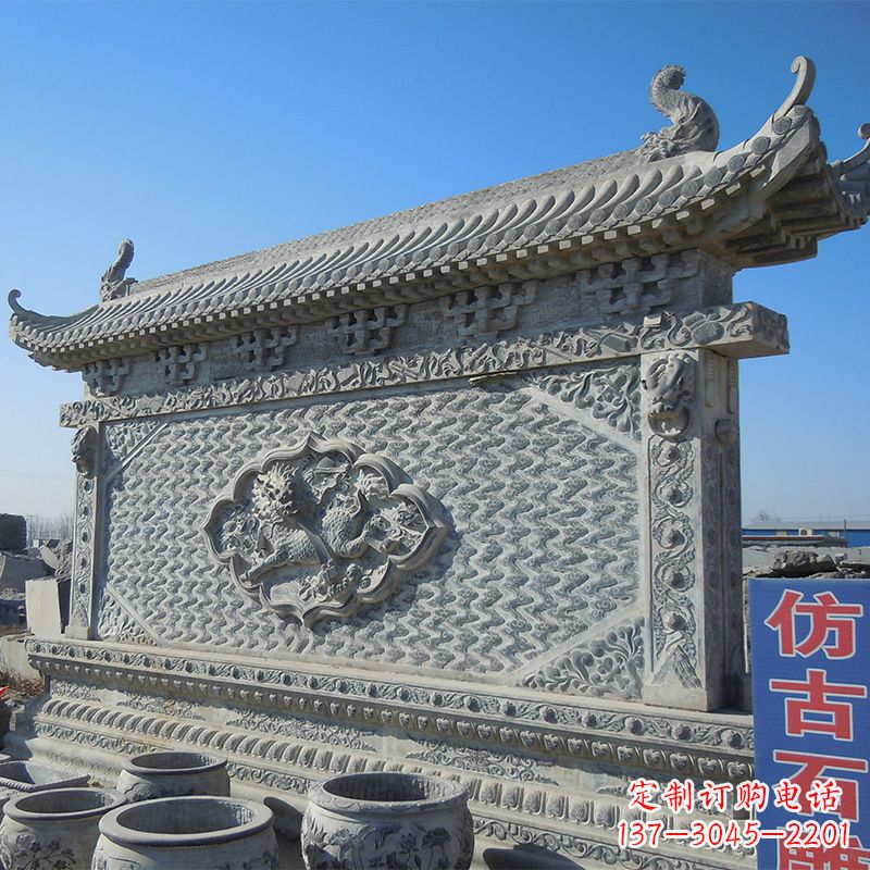 郑州影壁石雕--让时光流转